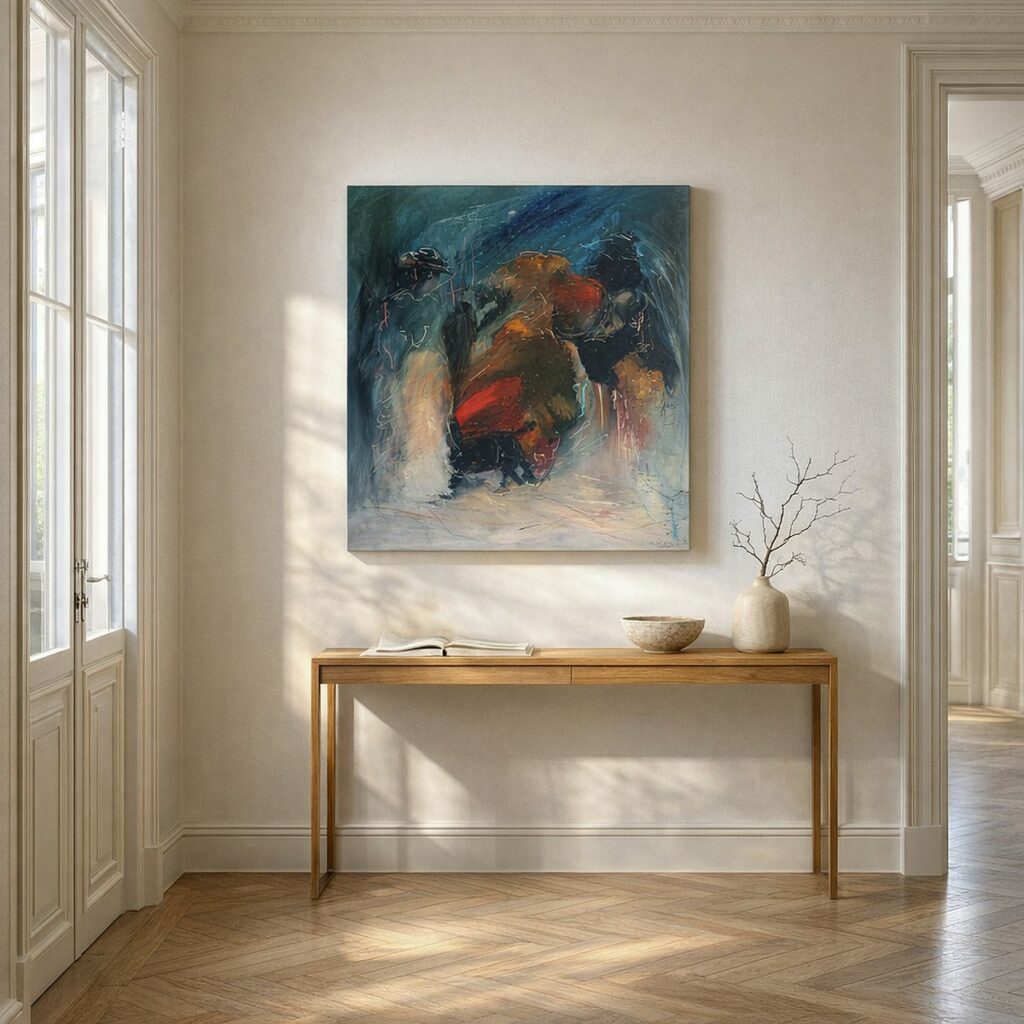 Through the Embers - Emilienne MOREAU-DECHELLE - L'Adresse des Maitres