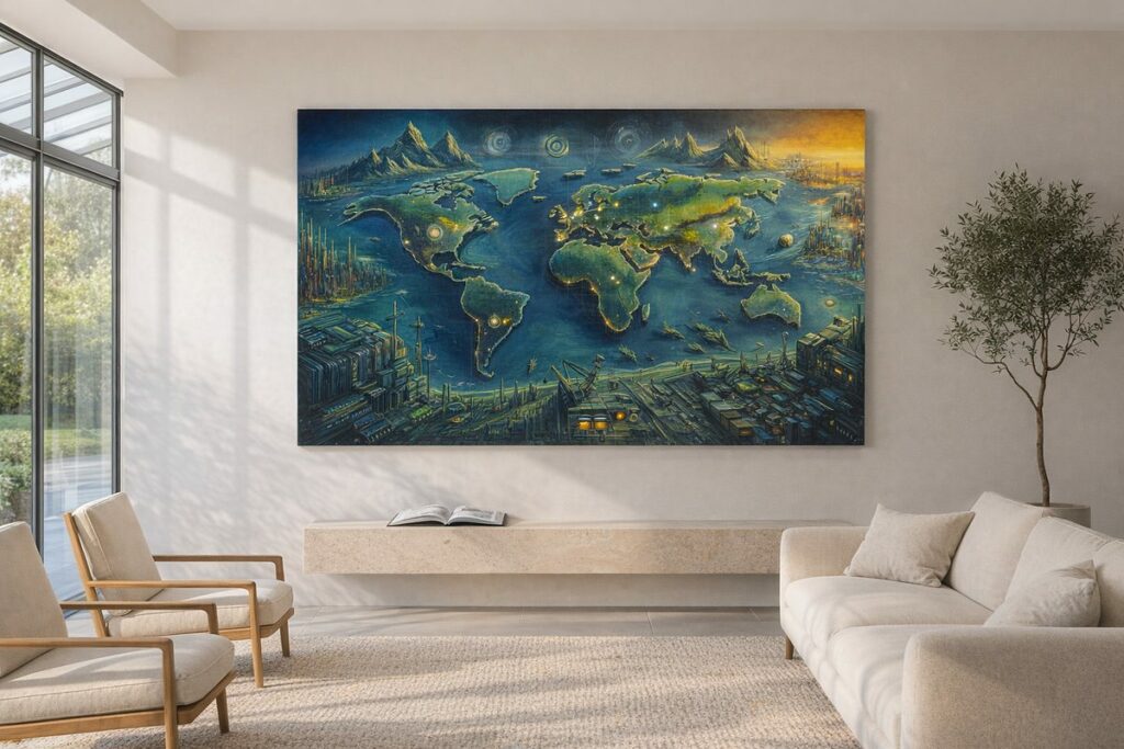 Mapping the Embers of the Future - ArtDiNova - The Masters' Address