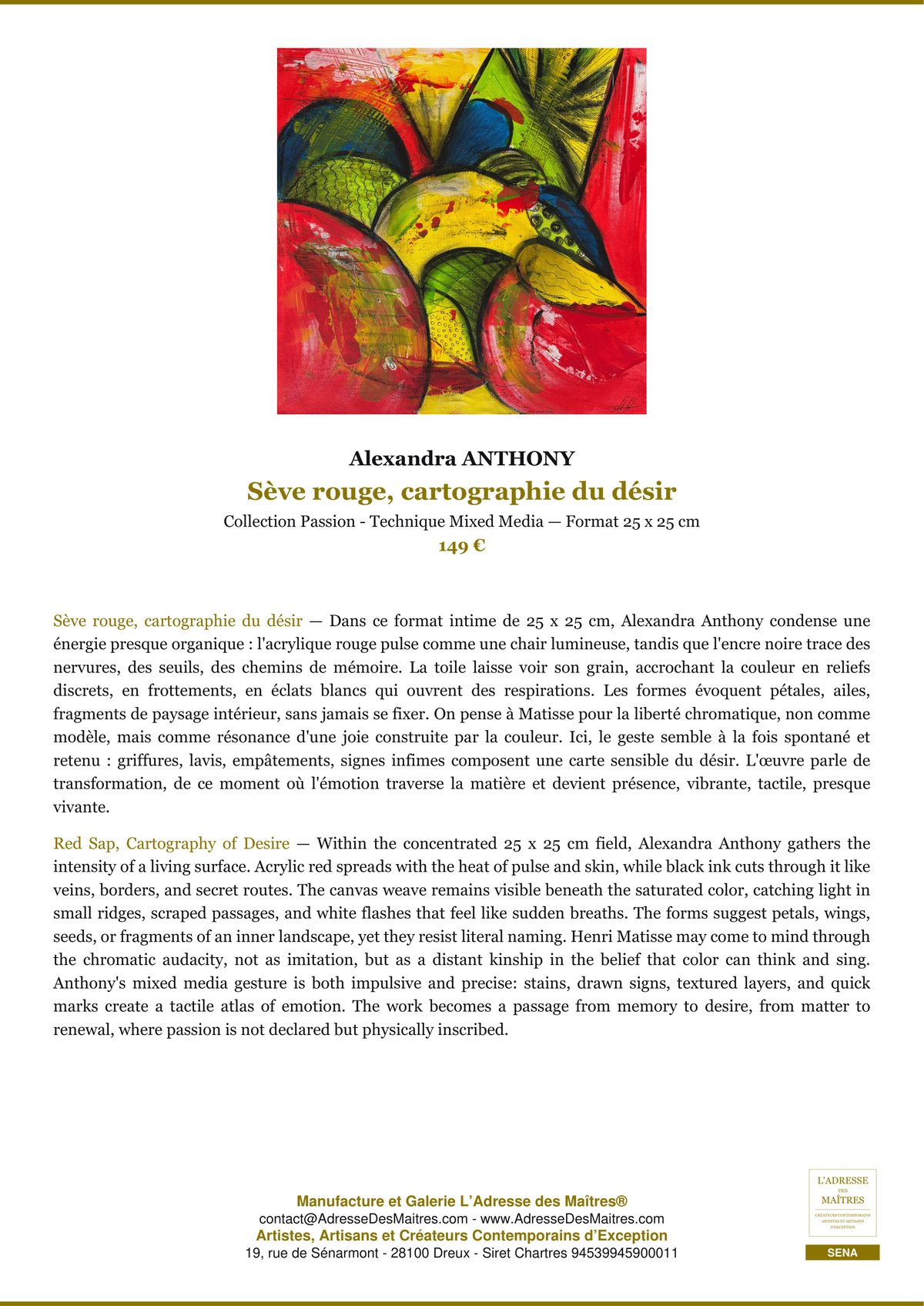 Peinture à l'Huile ou Acrylique — Quelle Différenc - L'Adresse des Maitres