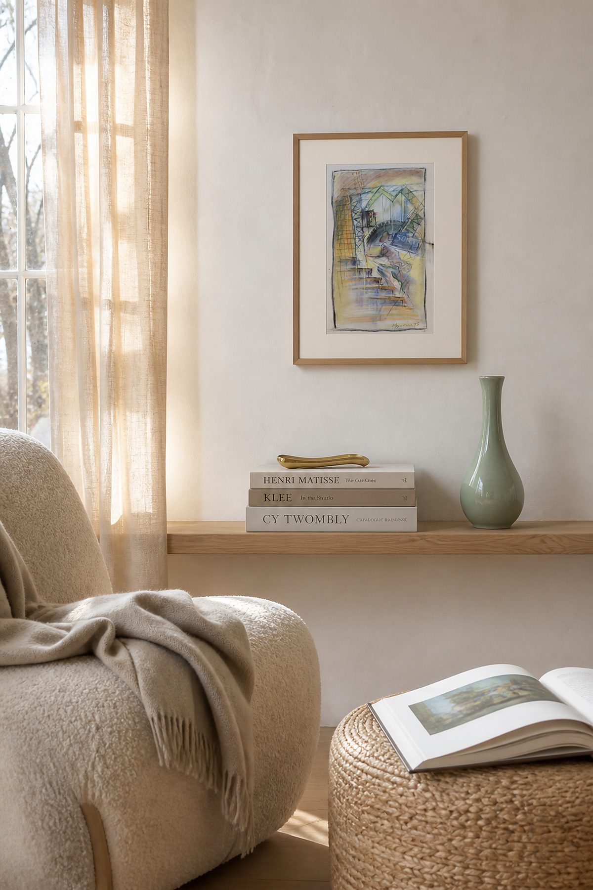 Pastel Drawing on Paper — Art Contemporain — L'Adresse des Maîtres®