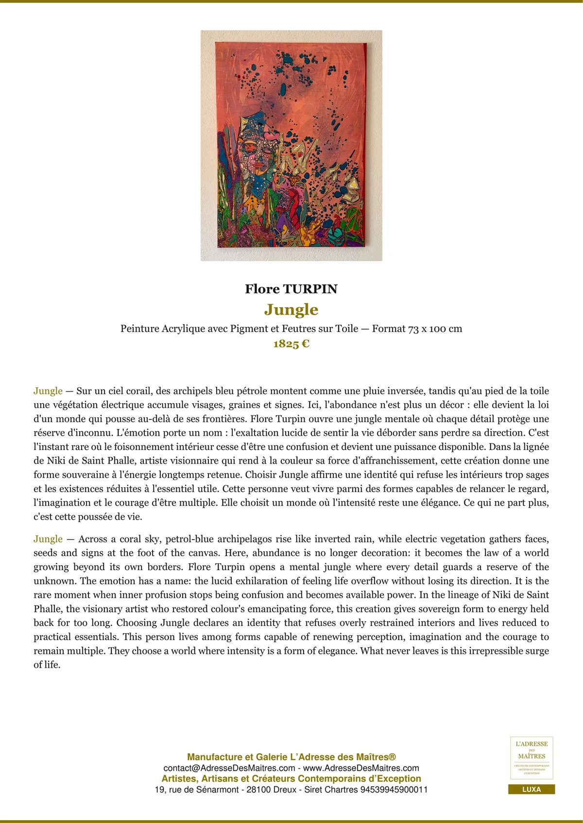 Jungle — Flore TURPIN