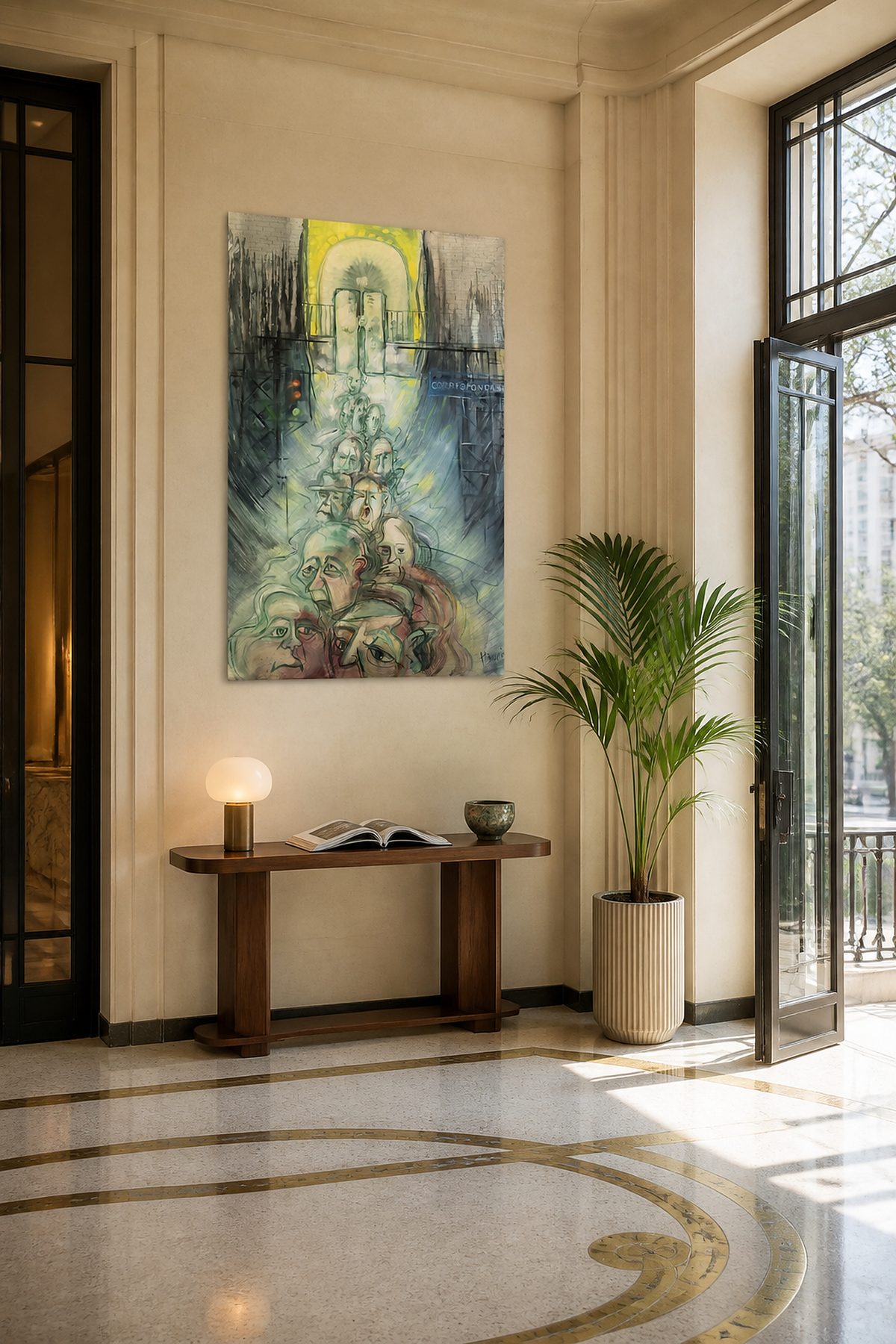 Oil Painting on Wood — Art Contemporain — L'Adresse des Maîtres®