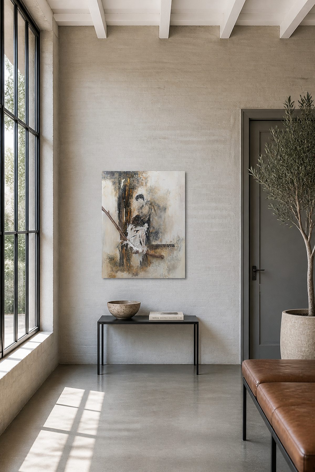 Mixed Media, Acrylic and Wood on Canvas — Art Contemporain — L'Adresse des Maîtres®