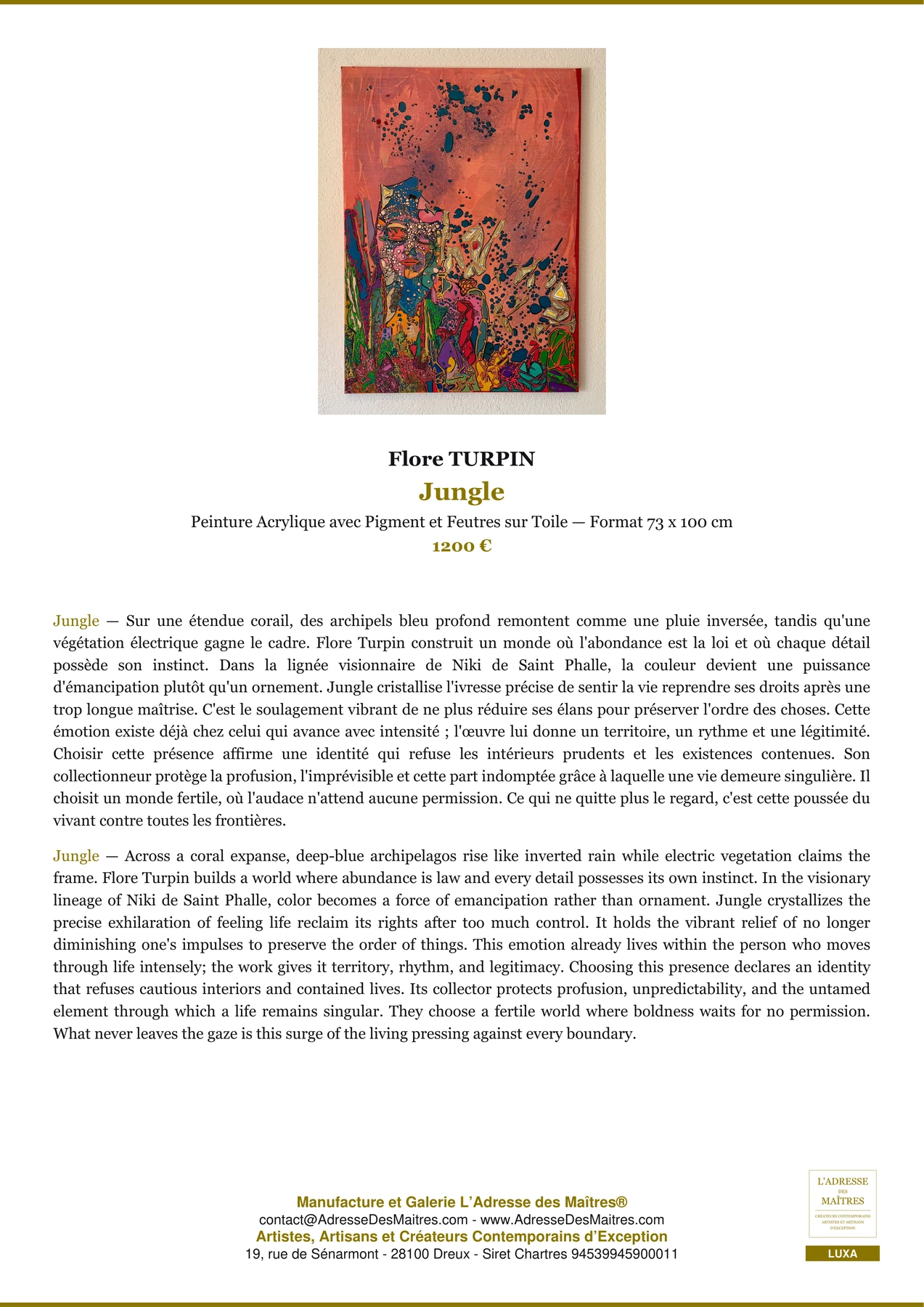 Jungle — Flore TURPIN