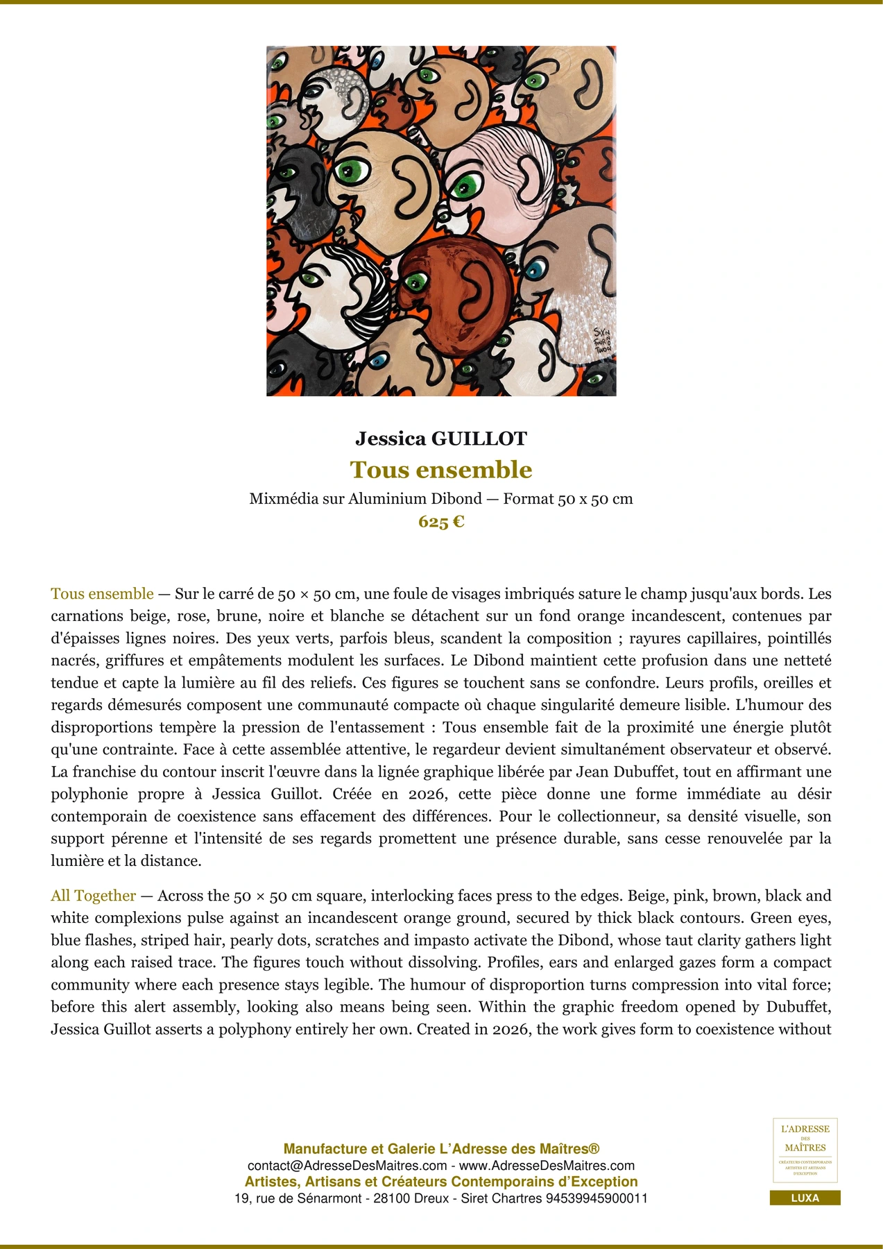 Tous ensemble — Jessica GUILLOT