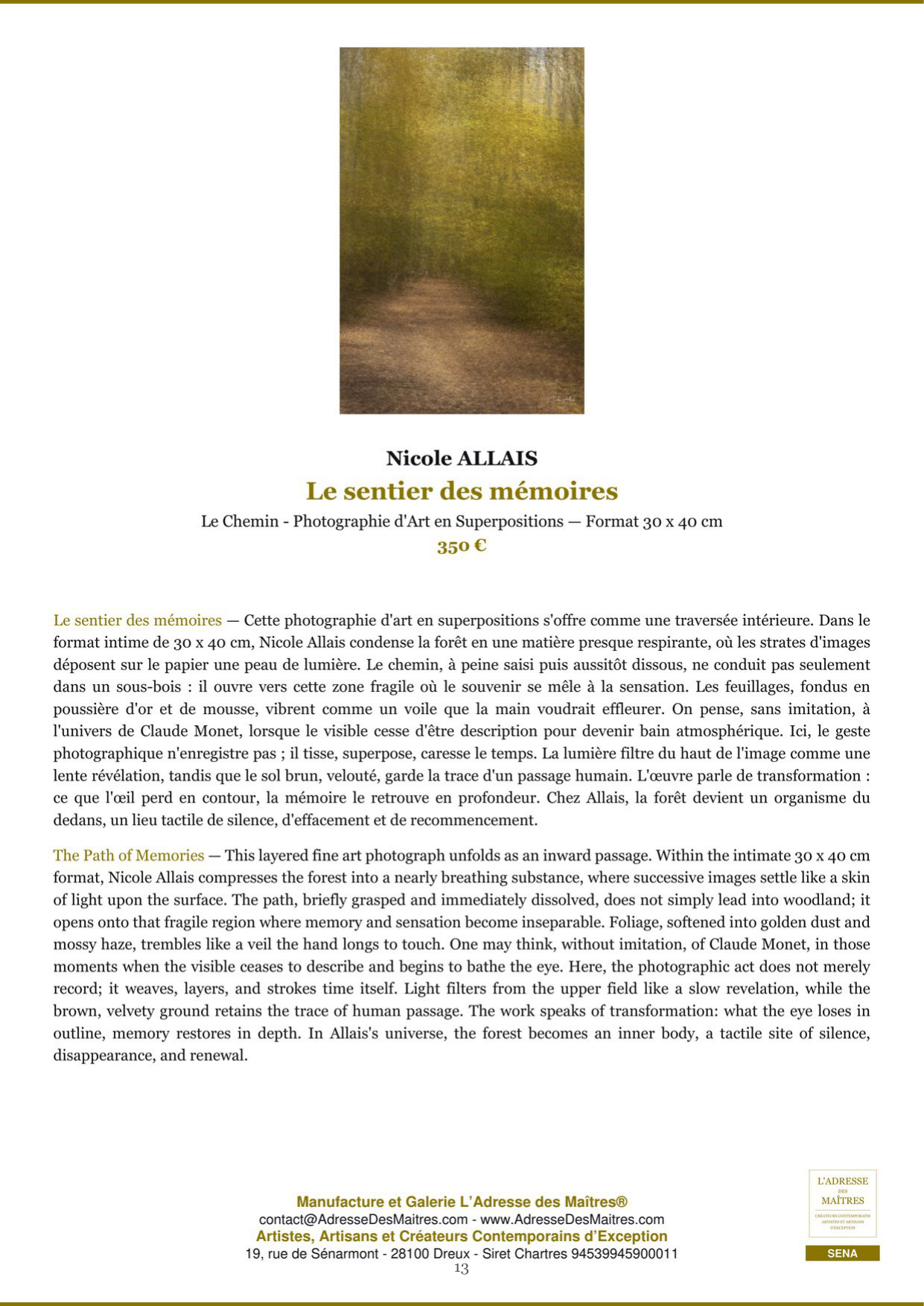 Rapport d’Analyse et de Recommandations pour Artistes