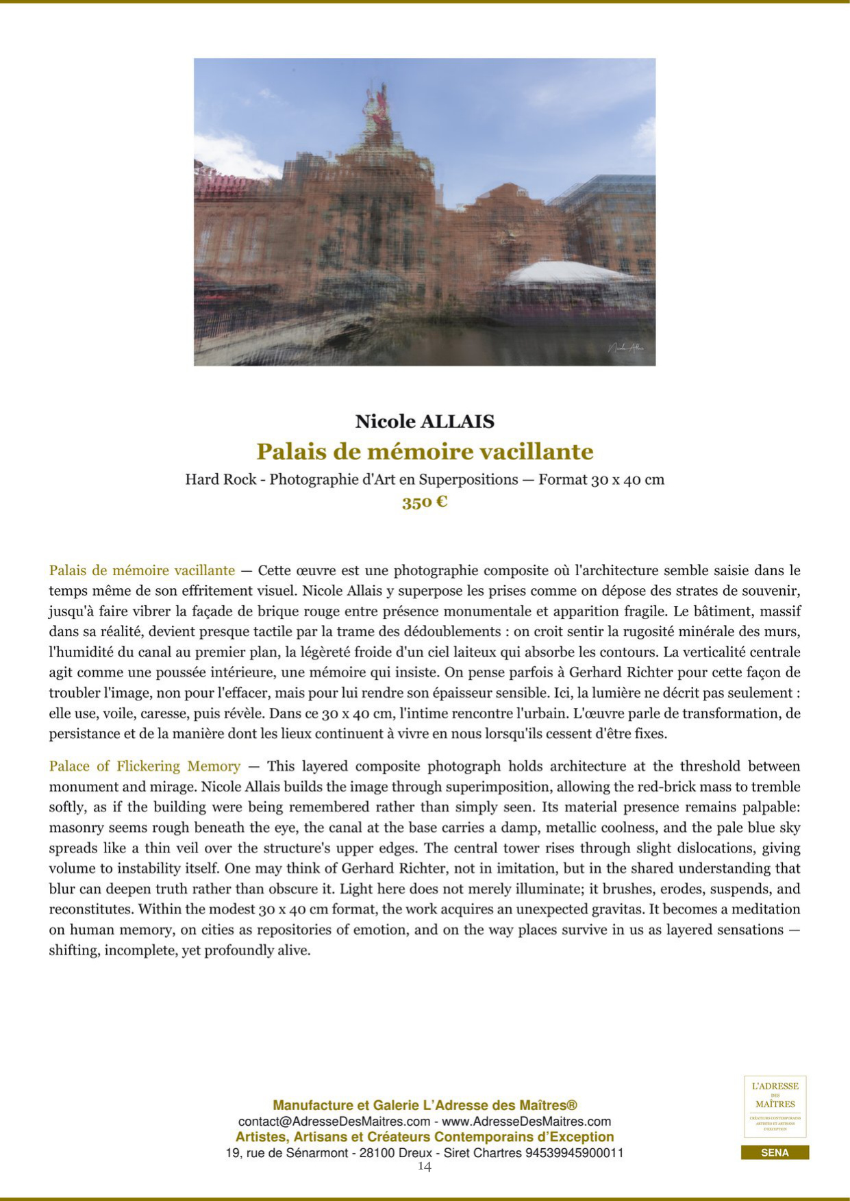 Rapport d’Analyse et de Recommandations pour Artistes