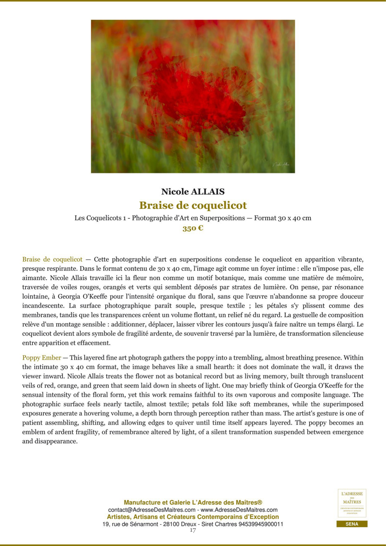 Rapport d’Analyse et de Recommandations pour Artistes