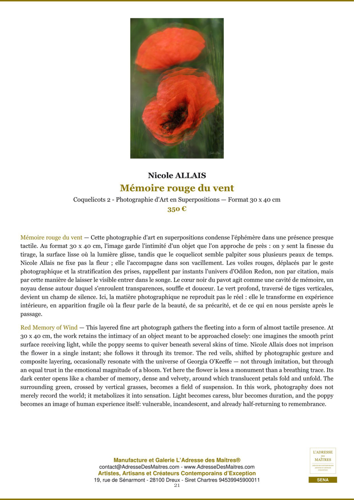 Rapport d’Analyse et de Recommandations pour Artistes