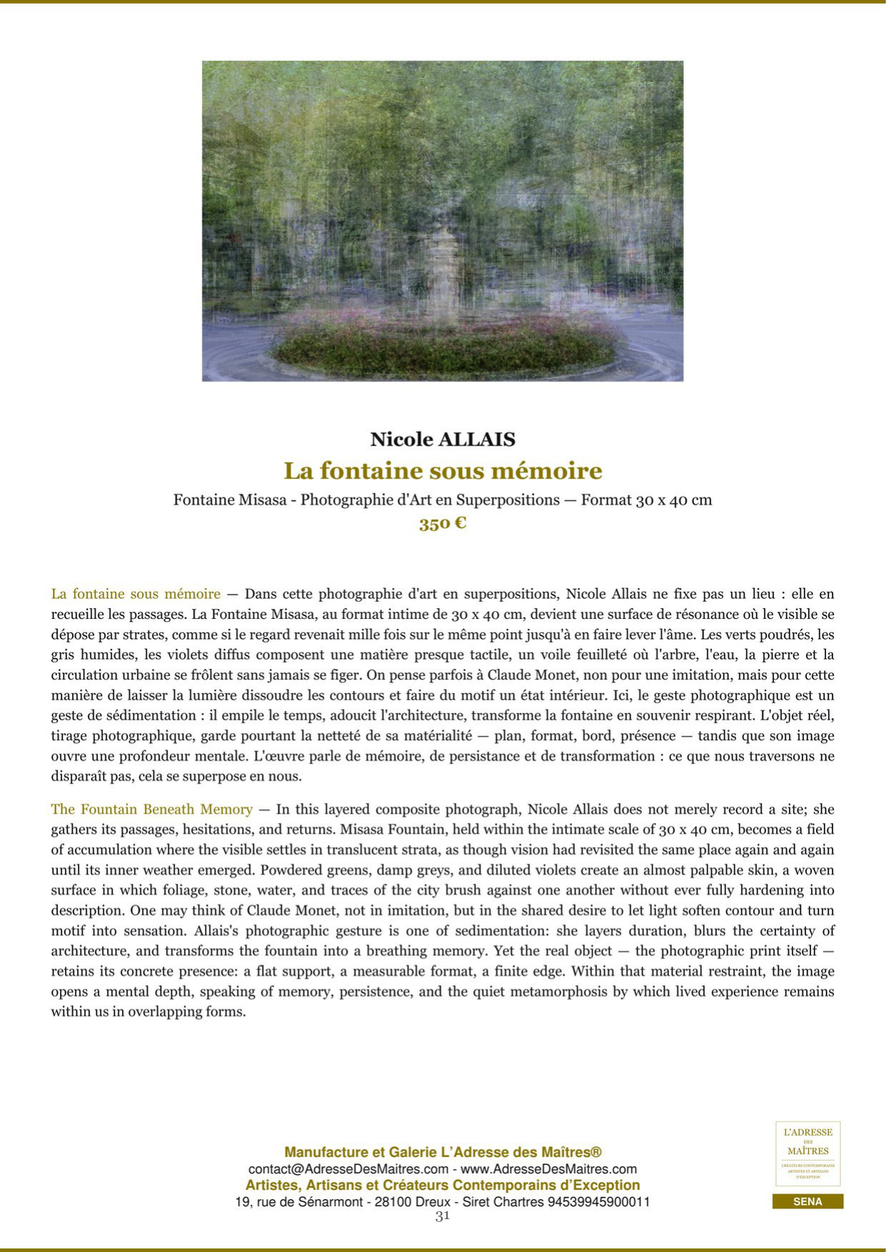 Rapport d’Analyse et de Recommandations pour Artistes