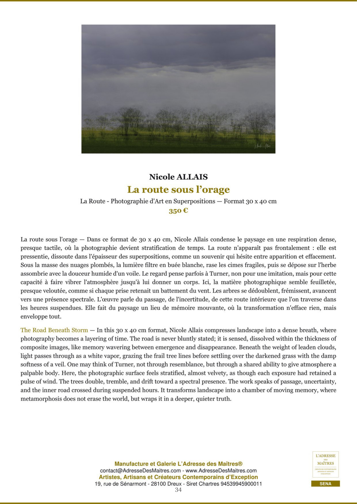 Rapport d’Analyse et de Recommandations pour Artistes