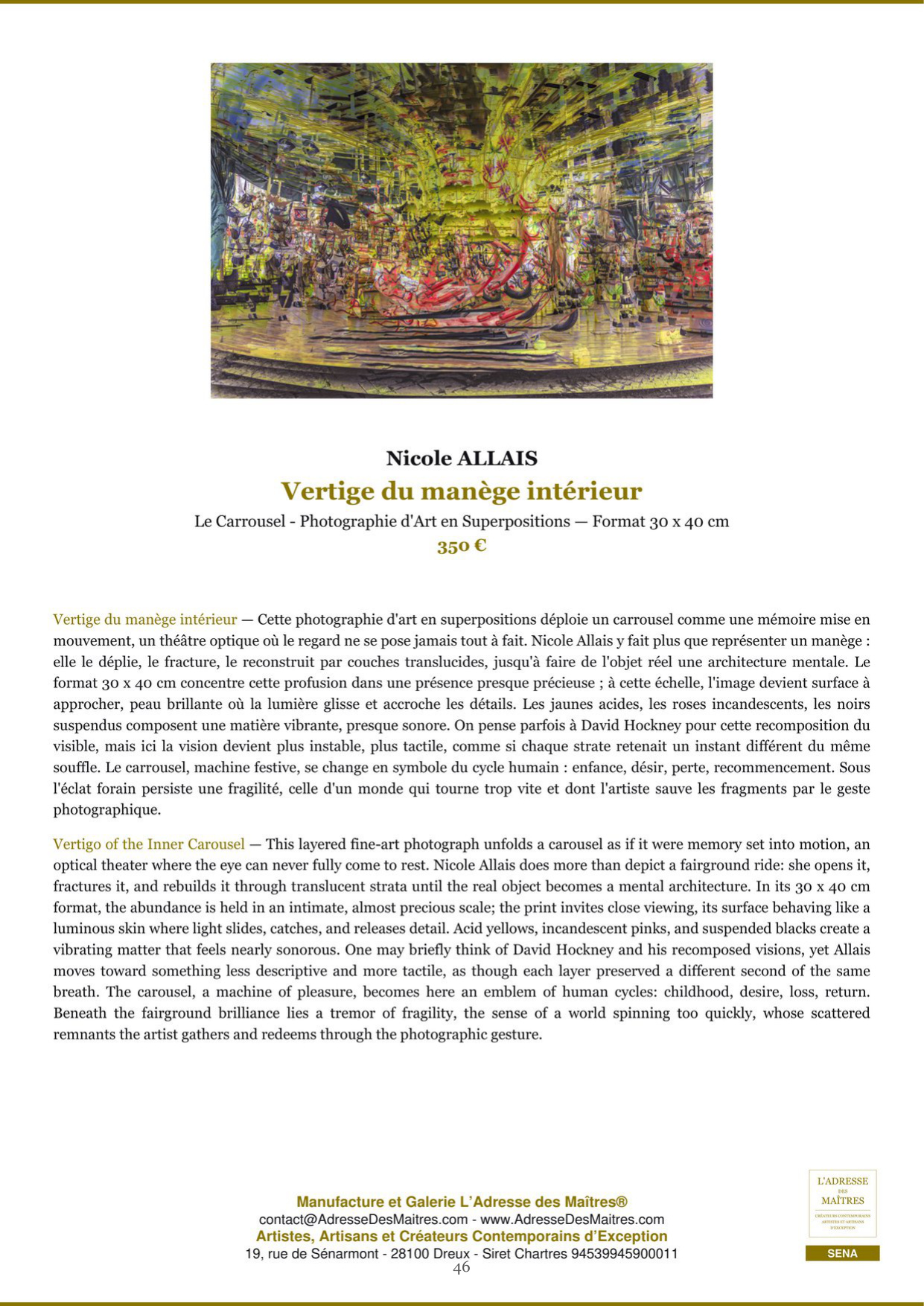 Rapport d’Analyse et de Recommandations pour Artistes