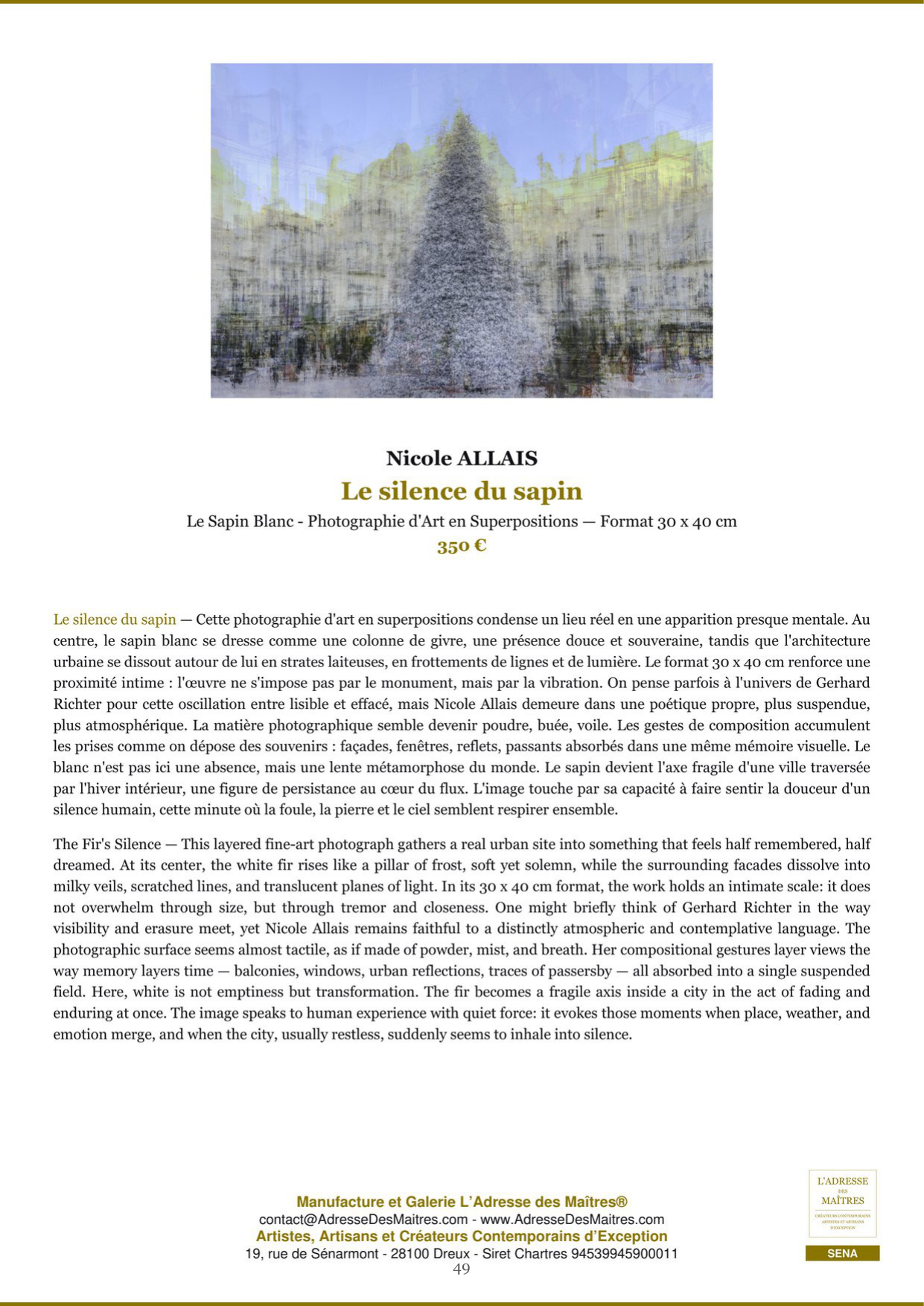 Rapport d’Analyse et de Recommandations pour Artistes