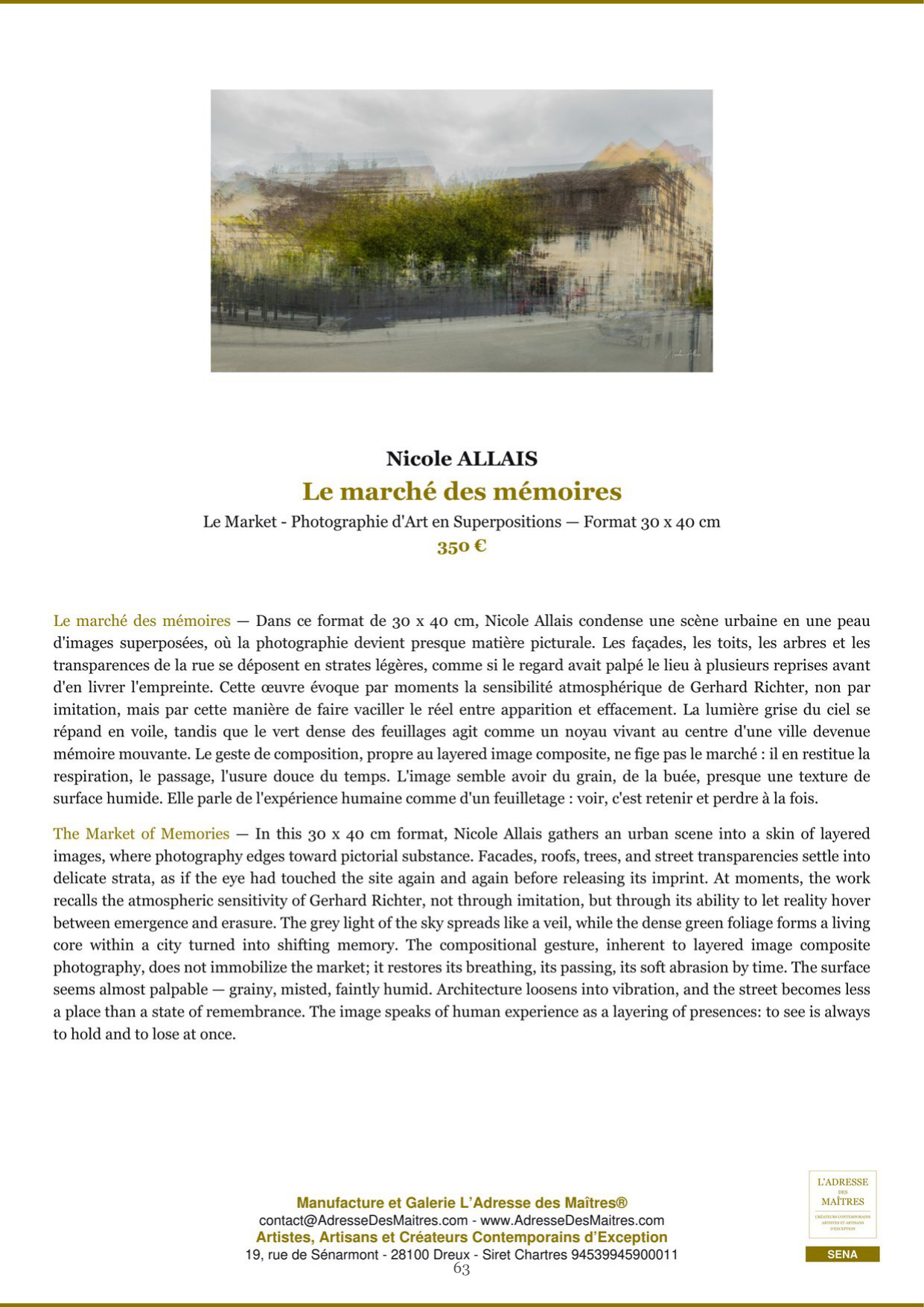 Rapport d’Analyse et de Recommandations pour Artistes